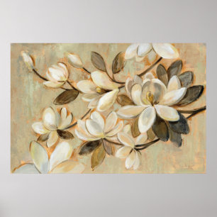 Magnolia Simpity Cream Poster