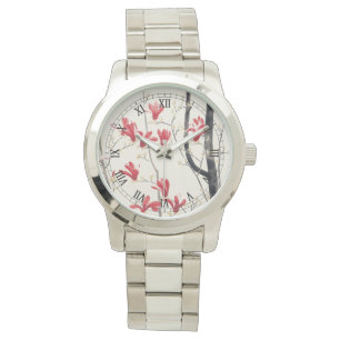 Magnolia Träd av Kobayashi Kokei, japansk konst Armbandsur