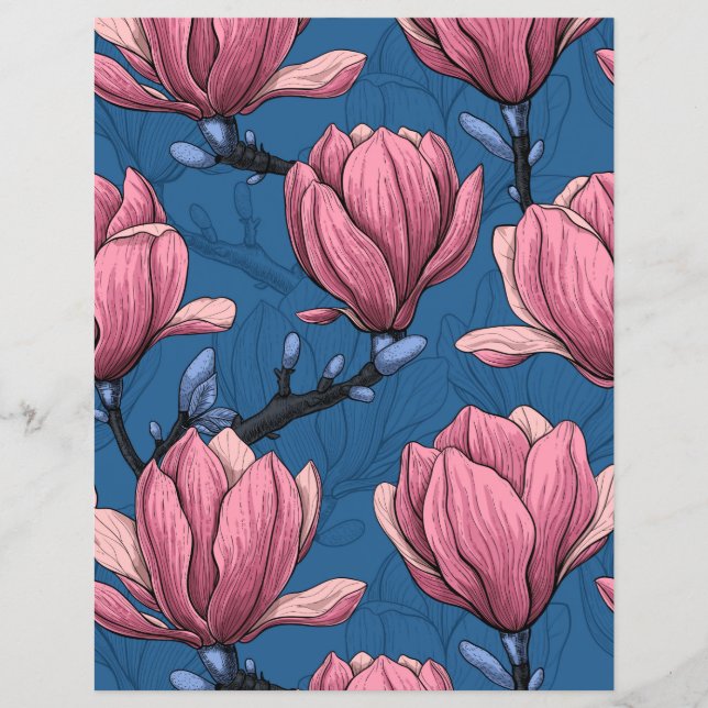 Magnolia-trädgård (Framsida)