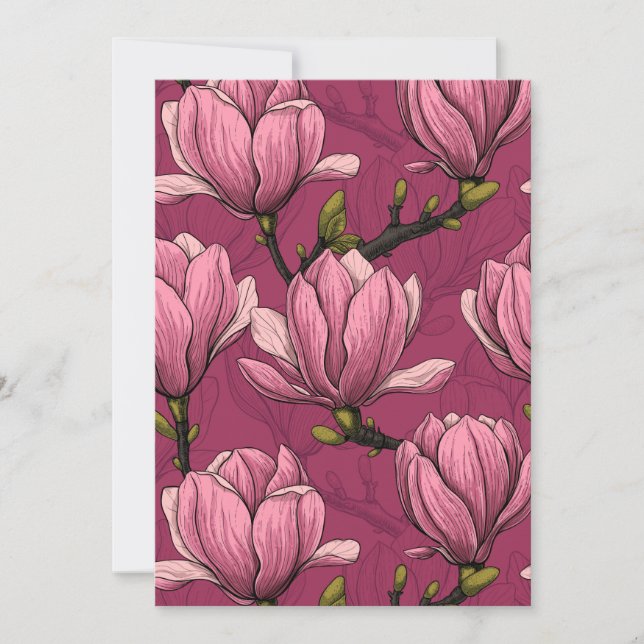 Magnolia-trädgård (Framsida)