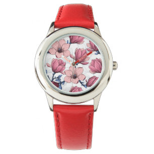 Magnolia-trädgård 2 armbandsur