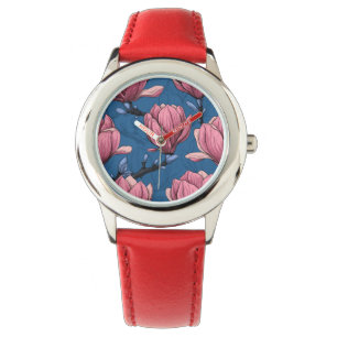 Magnolia-trädgård Armbandsur