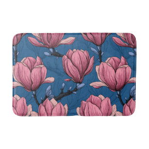 Magnolia-trädgård Badrumsmatta
