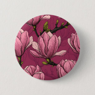Magnolia-trädgård Knapp