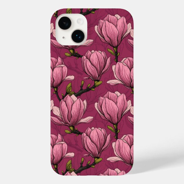 Magnolia-trädgården Fodral-Mate iphone case (Baksida)