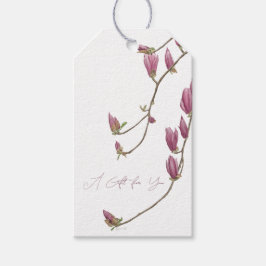 Magnolia Vin Presentkort Presentetikett