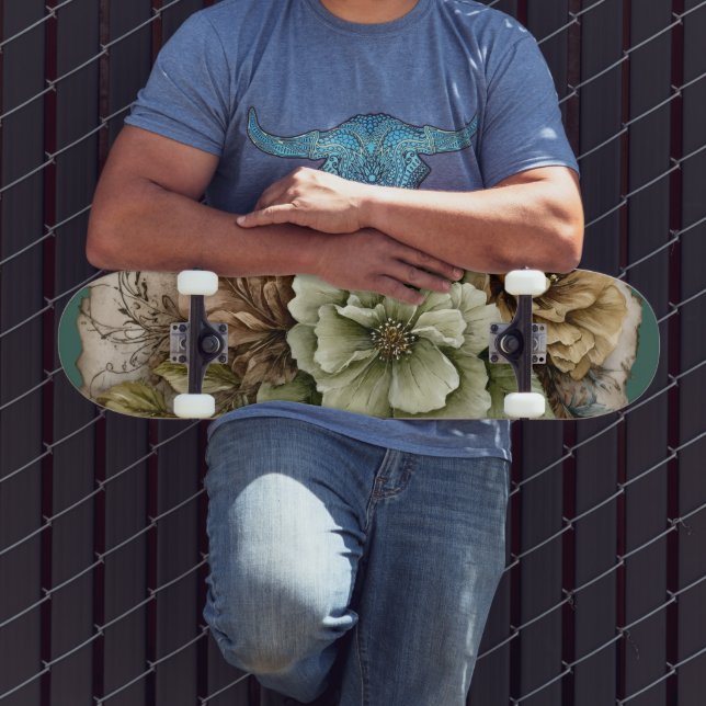 Magnolia Vintage Mini Skateboard Bräda 18,5 Cm (Utomhus 3)