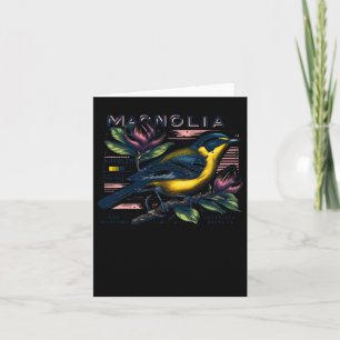 Magnolia Warbler 2 Sticker Kort