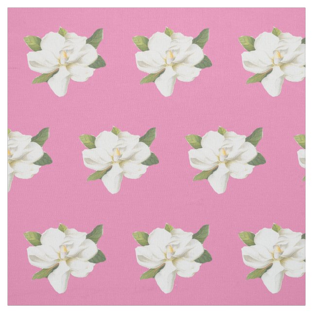 Magnoliablomma Tyg (Provkarta)