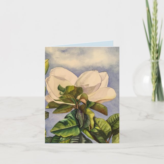 Magnoliahimmel Kort (Framsida)
