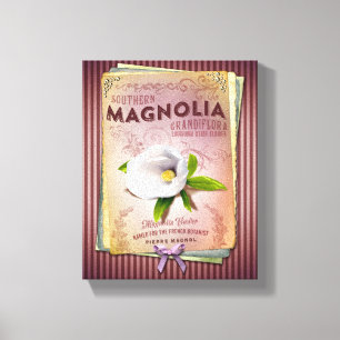 MagnoliaLouisiana statliga blomma Canvastryck