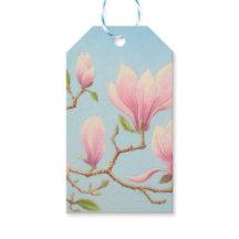 Magnolias in Bloom, Wisley Gardens, Surrey, Pastel