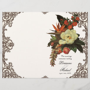 Magnolias n Bird of Paradise - Bröllopsprogrammet