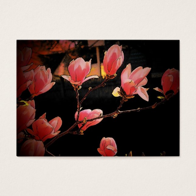Magnolias-profilkort Visitkort (Framsidan)