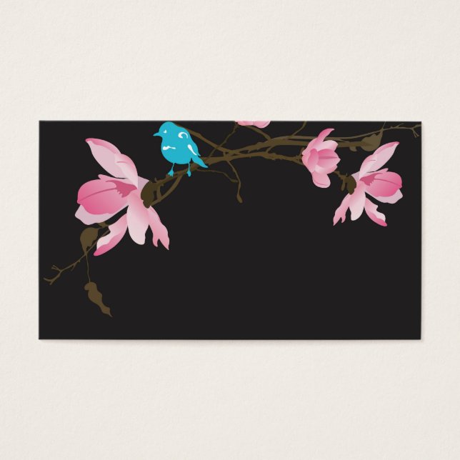 Magnolias-profilkort Visitkort (Framsidan)