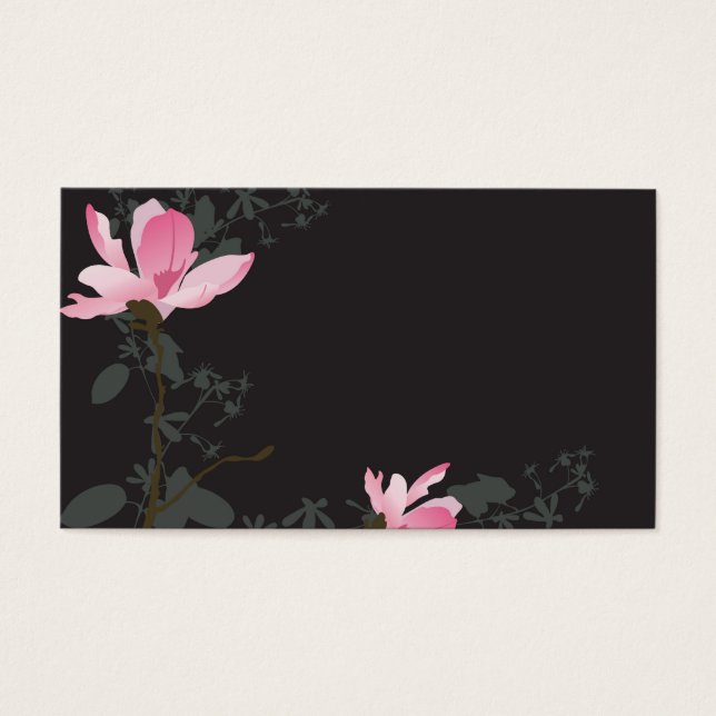 Magnolias-profilkort Visitkort (Framsidan)