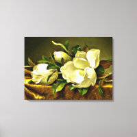 Magnolias vid Guld Velvet Trasa