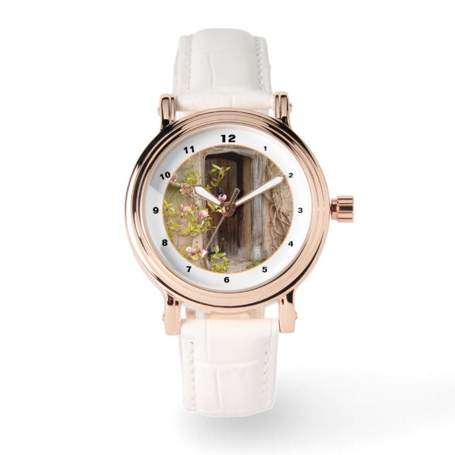 Magnolida Garden & Secret Door to Magic Land BLU Armbandsur (Framsida)