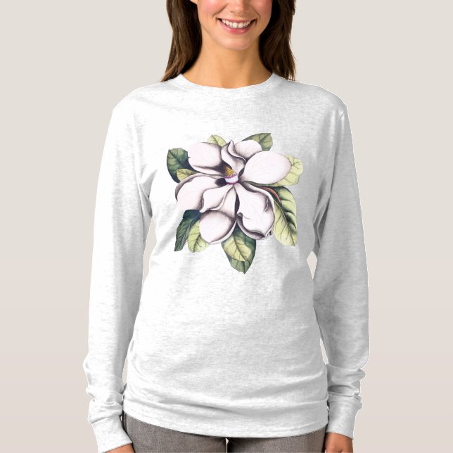 Magnoliefläder T Shirt (Framsida)