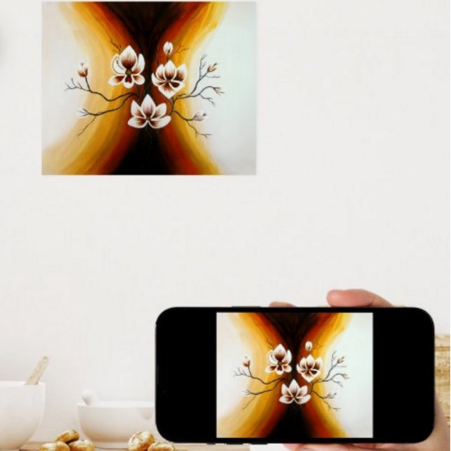 Magnolien, Acryl -  Poster (Skapare uppladdad)