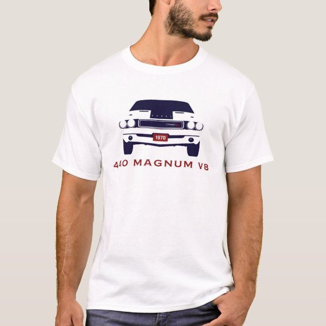 Magnum 1970 för utmanare 440 t shirt (Framsida)