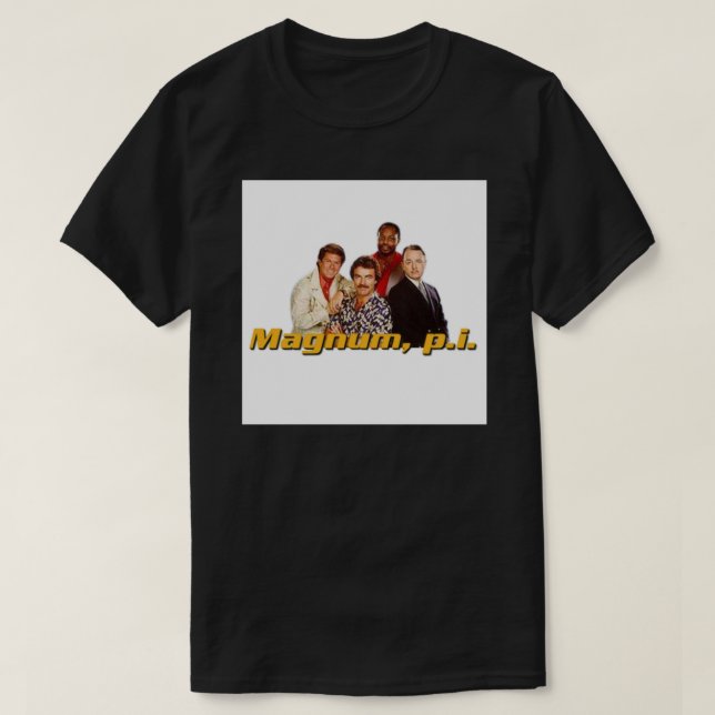 Magnum P.I 80s Visa Poster.png T Shirt (Design framsida)