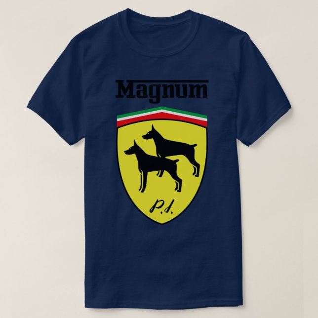 Magnum Shield TShirt T Shirt (Design framsida)