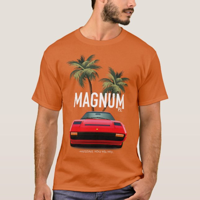 Magnum TV-serie T Shirt (Framsida)