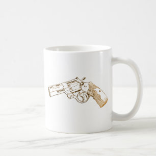 Magnumen för Coltpytonorm 357 skissar Kaffemugg