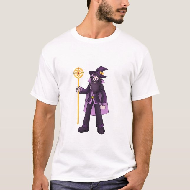Magnus Alchemia Trollkarl Alkemist T Shirt  (Framsida)