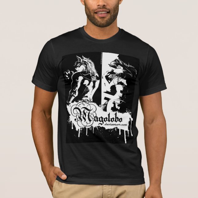 Magolobo´s Genaro & Jenny design Tee Shirt (Framsida)