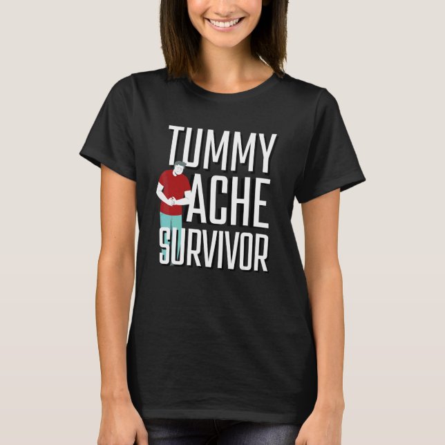Magont överlevare 4 t shirt (Framsida)