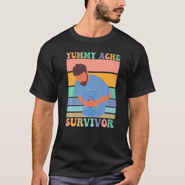 Magontjeck överlevare klassiker   t shirt (Framsida)