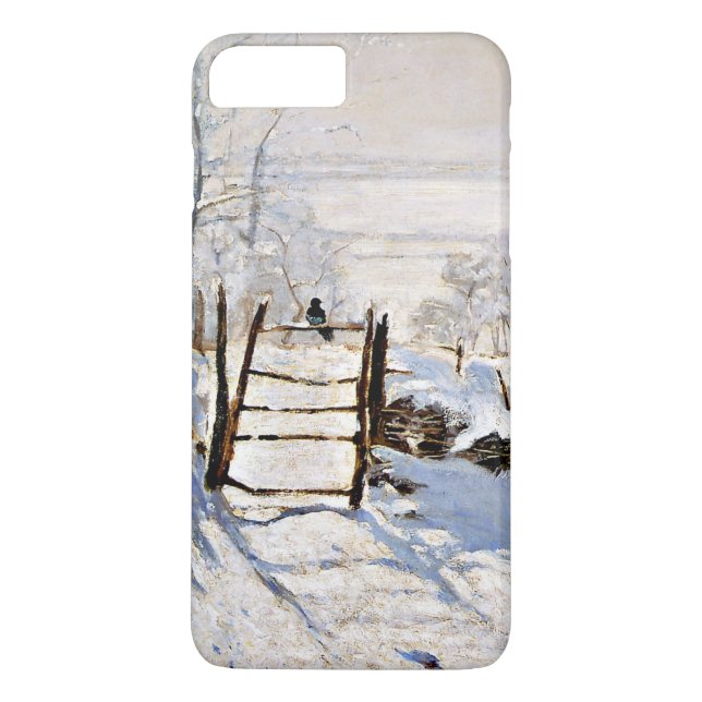 Magpie av Claude Monet Case-Mate iPhone Skal (Baksida)