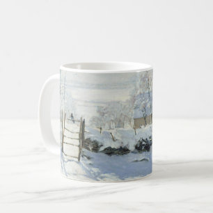 Magpie av Claude Monet Kaffemugg