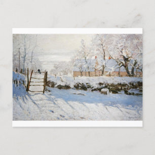 Magpie av Claude Monet Vykort