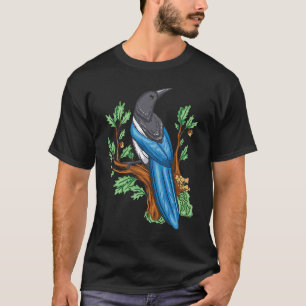 Magpie Bird Birder Watching Cute Birdy Nature T Shirt