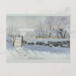 Magpie Claude Monet Vykort