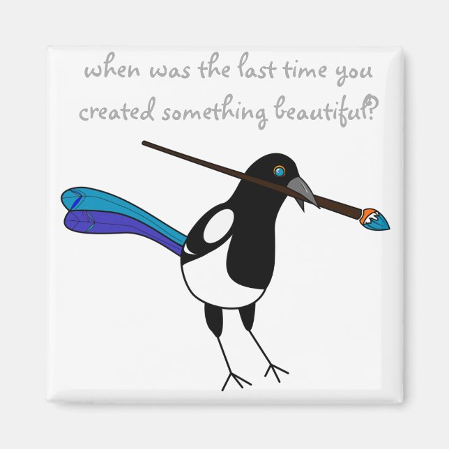 Magpie Hollow Magnet (Framsidan)