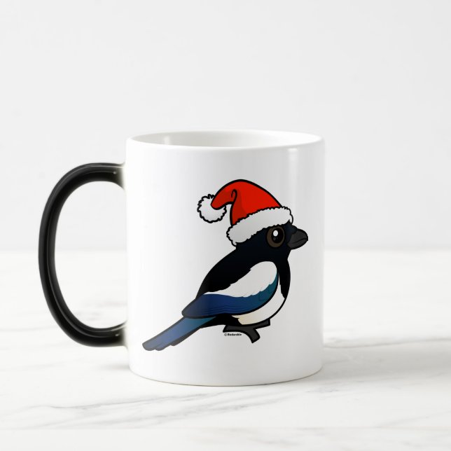 Magpie Santa Magisk Mugg (Vänster)