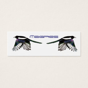 Magpies BookMark Litet Visitkort