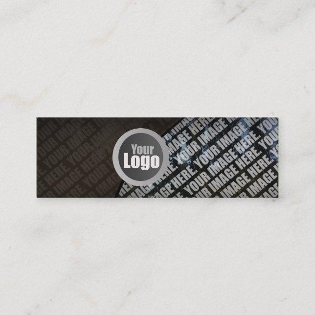 Magra anpassadefotovisitkortar mini visitkort (Framsida)