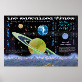 Magrathea Interplanetic Travel Company Poster