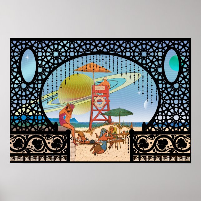 Magrathea Stigning från Utopia Cytheria Bungalows Poster (Framsidan)