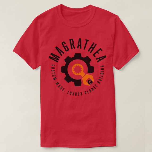 Magrathea T Shirt (Design framsida)