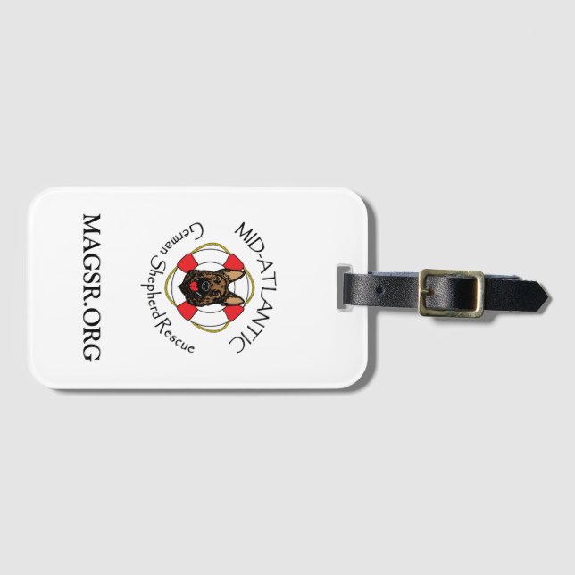 MAGSR Luggage Tag Bagagebricka (Framsida horisontal)