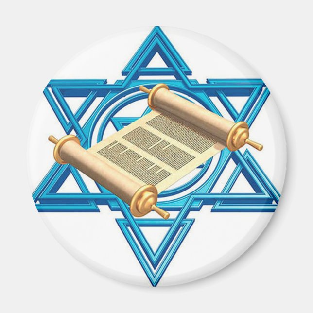 Maguen David Torah Magnet (Framsidan)