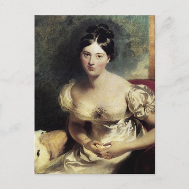 Maguerite Countess of Blessington Vykort (Framsida)