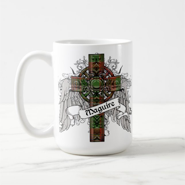 Maguire Tartan Kor Kaffemugg (Vänster)