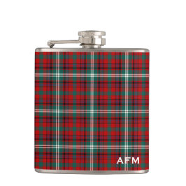 Maguire Tartan Monogram Bright Red and Grönt Play Fickplunta